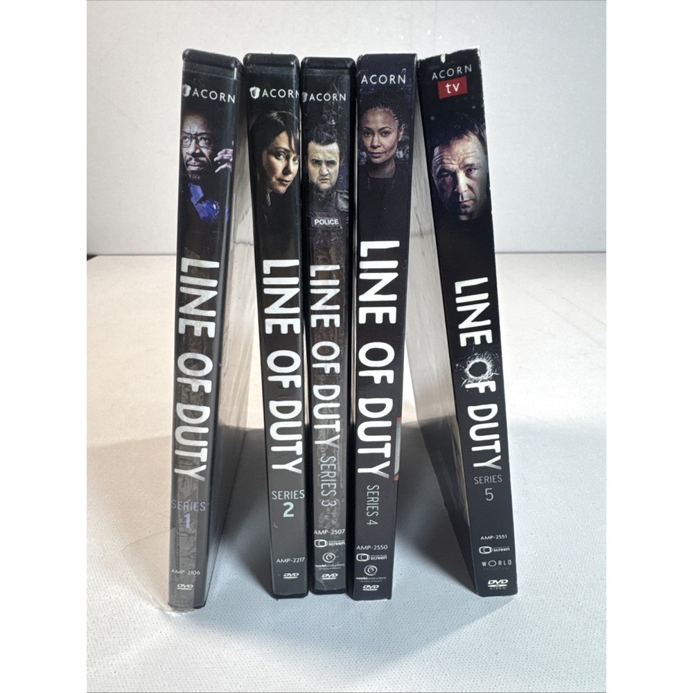 Line of Duty DVD Lot Series 1-5 Acorn TV BBC Crime Drama